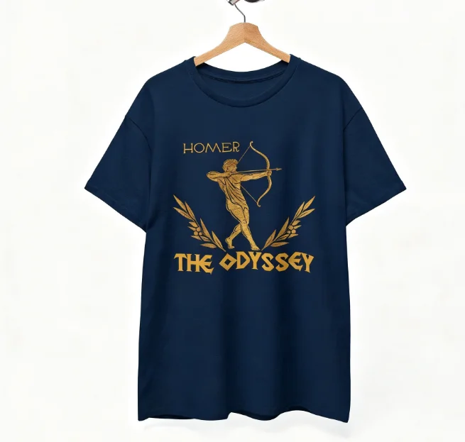 2026 The Odyssey T-shirt | Homer Epic Poem Book Shirt, Ancient Greek Mythology Tee