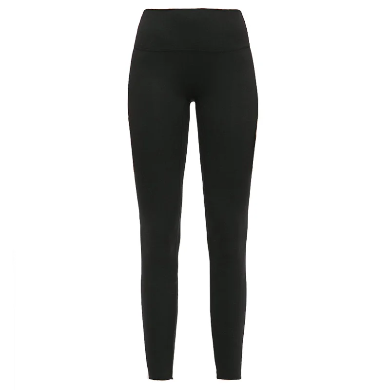 Pantalones Deportivos IrisO Primavera Verano con Logotipo, Ajuste Libre, Levanta Glúteos, Sin Líneas Incómodas, Sin Rastro, de Nailon, Largos