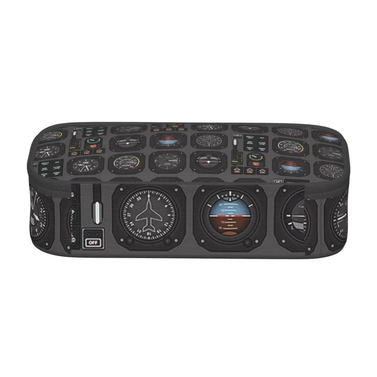 Pilot Flight Instruments Pencil Cases for Students Pen Box Pencil Bag Big Capacity Pencil Pouch Pen Holder
