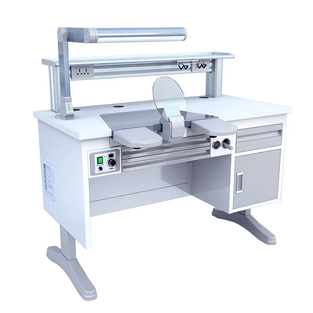 

Dental BencheWhite Dental Technician Workbench Custom Dental Workstation Laboratory And Clinic Work Station