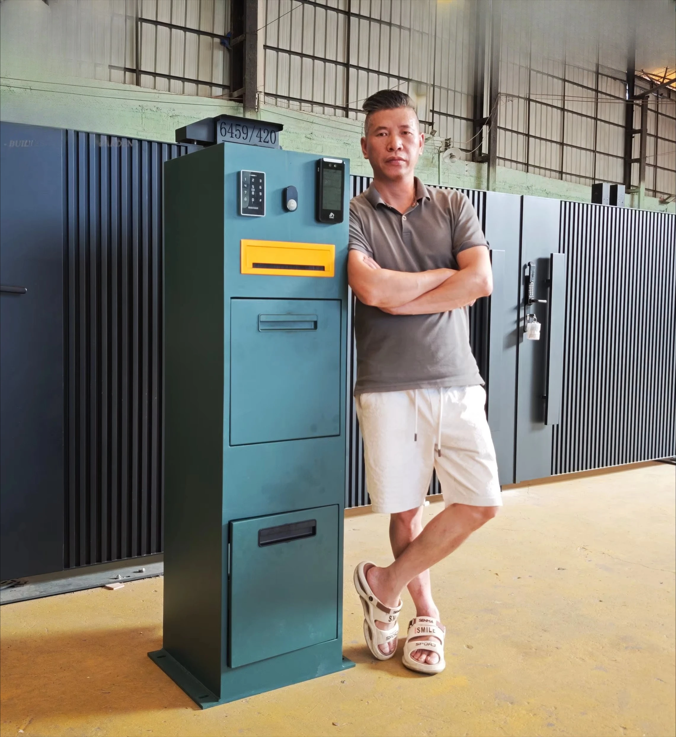 Customizable Anti-Theft Parcel Box Premium Mailbox And Delivery Box For Doorstep Use Secure Outdoor Parcel Drop Box
