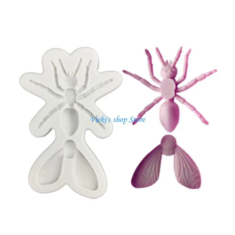 

Professional Silicone Craft Mold Realistic Insect Halloween Party Decoration Jewelry Tools Easy Demolding Mould