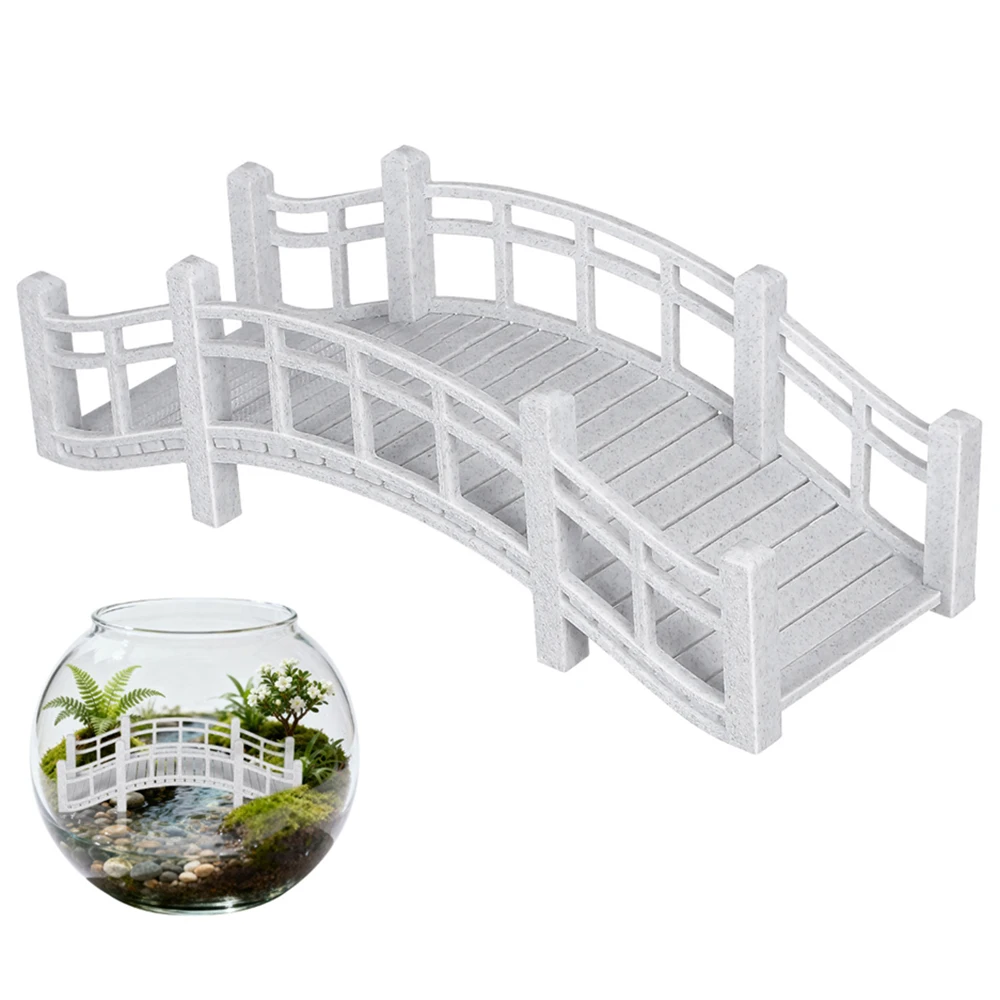 

Miniature Bridge DIY Micro Landscape Garden Accessory Vintage Arch Bridge Fairy Tale Garden Decor for Miniature Terrarium