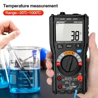 MESTEK DM100B High Accuracy 10000 Counts 1000V AC/ DC Voltage Digital Multimeter Temperature NCV True RMS Smart Multimetro