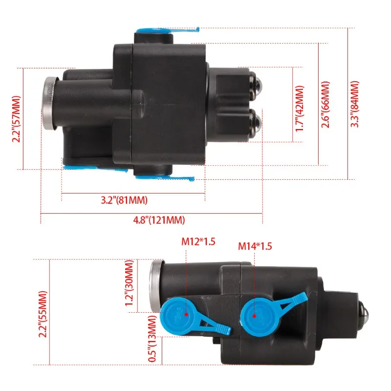Suitable for ZF double gear valve Gearbox valve Gearbox valve 5001859718/6038202043/SV3368