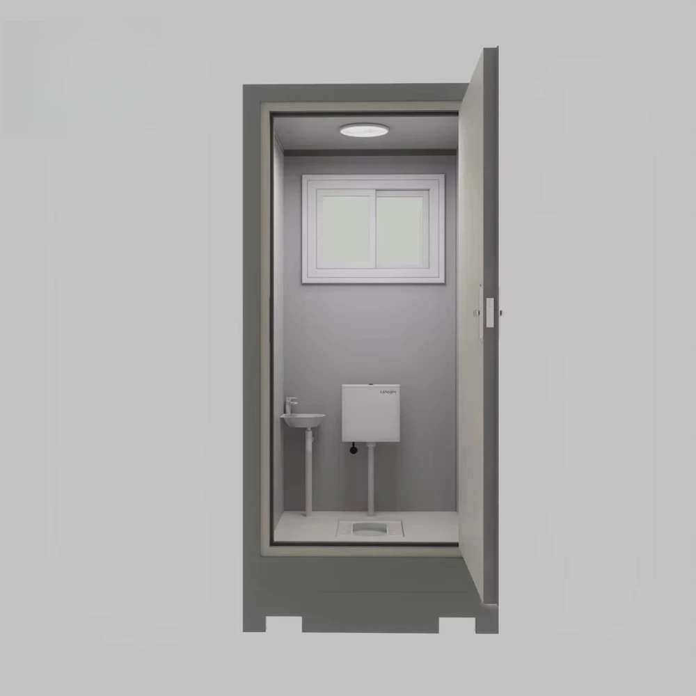 Container Movable House Cheap Sandwich Panel Prefabricated Housing Public Toilet Container