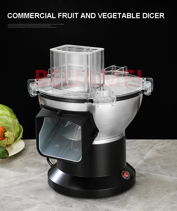 Multifunctional Vegetable Cutting Machine 220V Carrot Potato Cucumber Dicing Machine Small Electric Vegetable Fruit Cutter