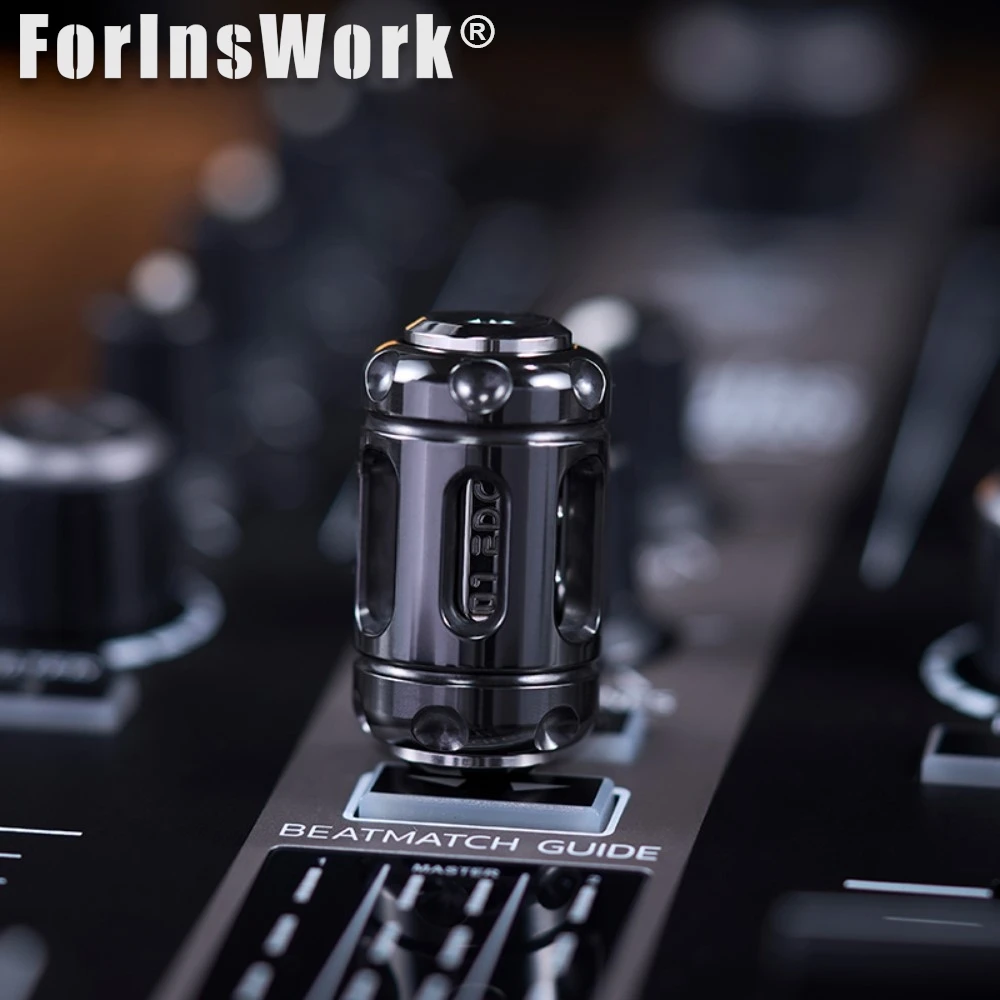 01edc Knight 2.0 Mechanischer Fingerring, multifunktionales Spielzeug, mechanisches Drücken, Fidget, Antistress, entspannendes Fidget-Spielzeug