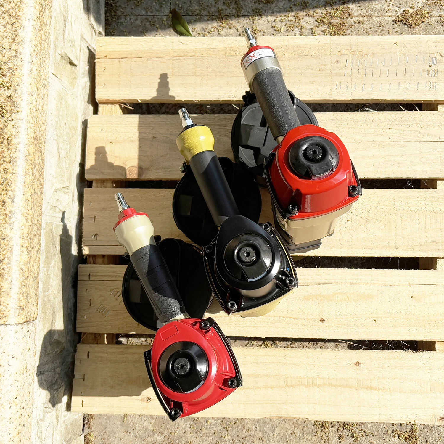 Air Coil Nailer นิวเมติกพาเลทปืนเล็บ CN55 สําหรับ 57 มม.เล็บ meite rgn rongpeng ยี่ห้อ