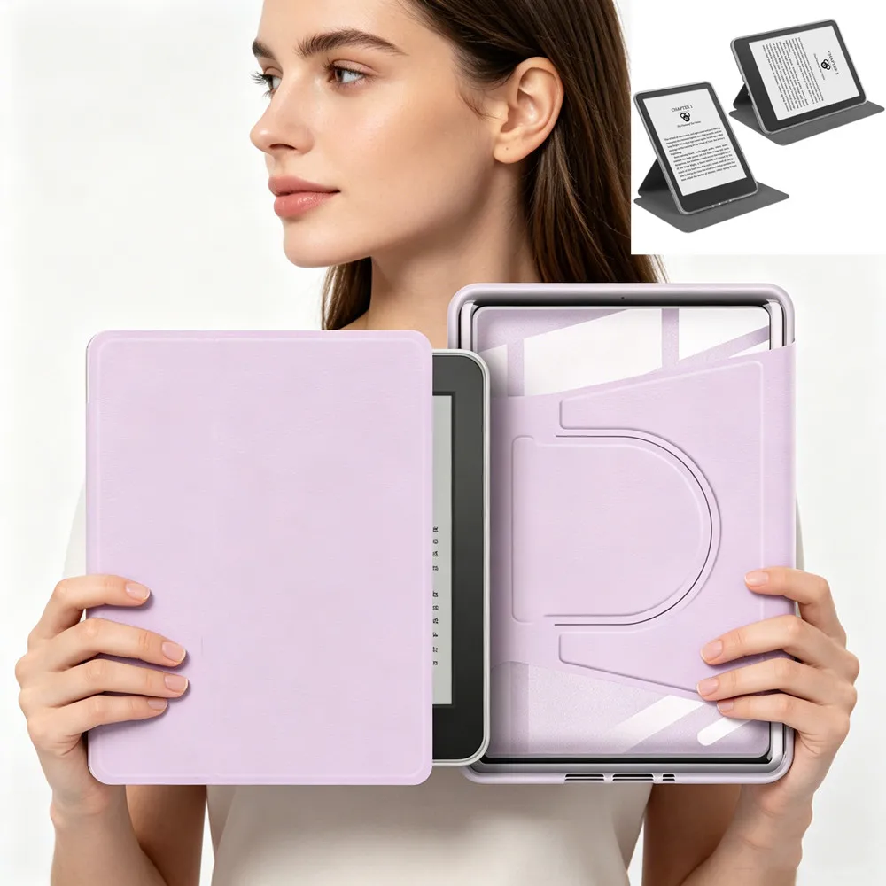 Intelligente 360° Drehbare Hülle für Kindle Paperwhite 5. 6. 7. Generation 2015 2017 KPW123 DP75SDI EY21 6 Zoll E-Book Magnetische Abdeckung