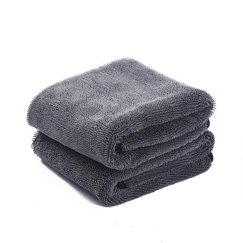 1Pc Microfiber Twist Car Wash Towel Professional Car Cleaning Drying Cloth Towels For Cars Washing Polishing Waxing Detailing