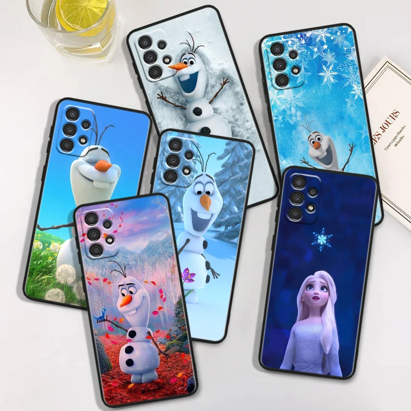 

Disney Frozen Elsa Cool For Samsung Galaxy A91 A81 A71 A51 A42 A31 A21S A12 A11 A04 S E A02S A01 Core Black Phone Case