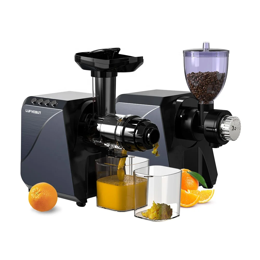 OEM Multi-function Grind Beans And Cut Vegetables Ice Cream Machine 5 In 1 Fruits And Vegetables Slow Juicer