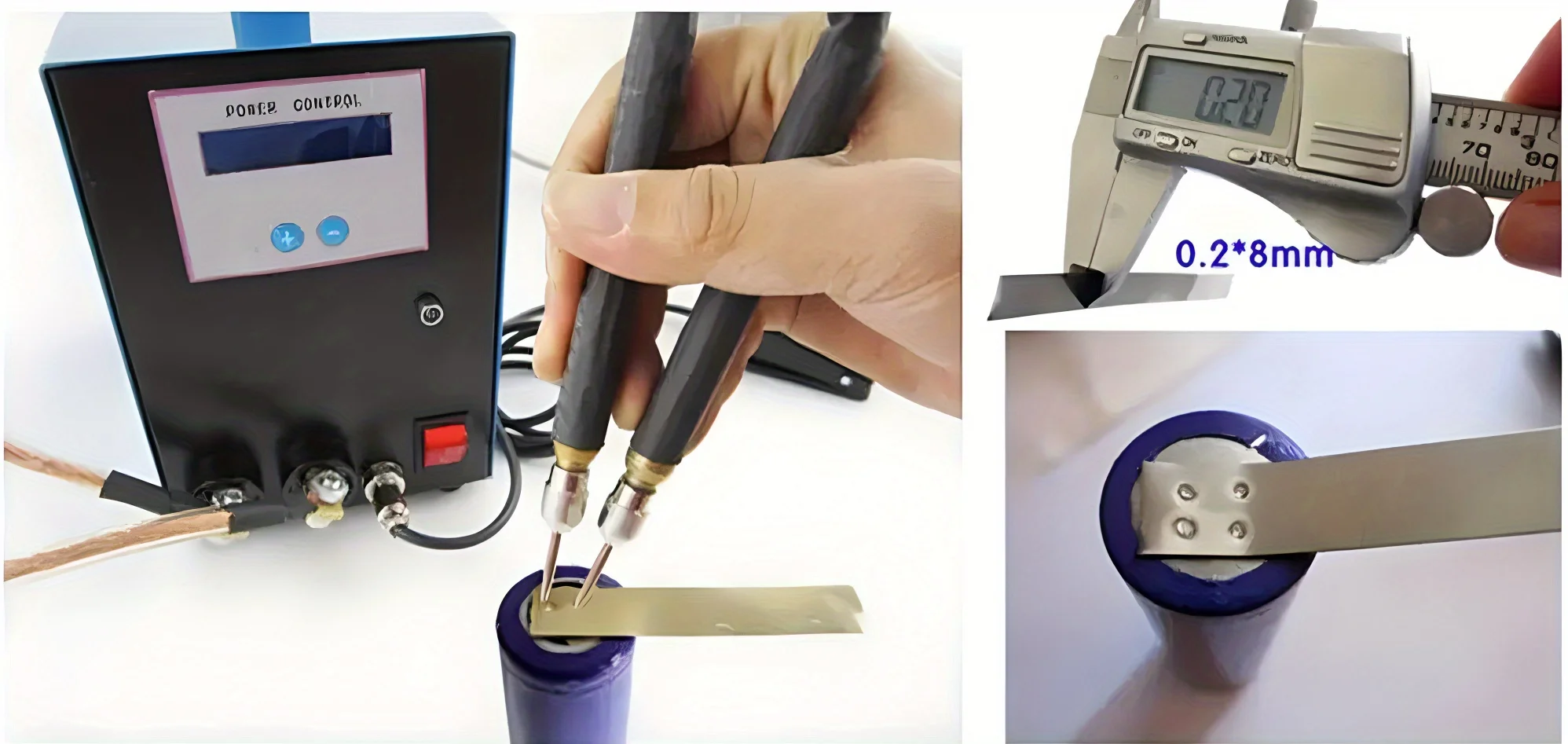 1 m/10 m 18650 Li-Ion Batterie Nickel Blatt Platte Vernickelt Stahl Gürtel Streifen Stecker Punktschweißmaschine Batterie Schweißgeräte – Detail 3