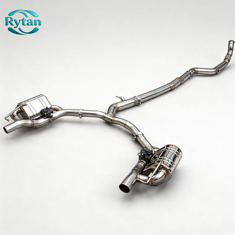 Rytan Exhaust Pipe Exhaust Valved Stainless Steel Valvetronic Exhaust System Catback for 2019-2023  GT50 3.0T