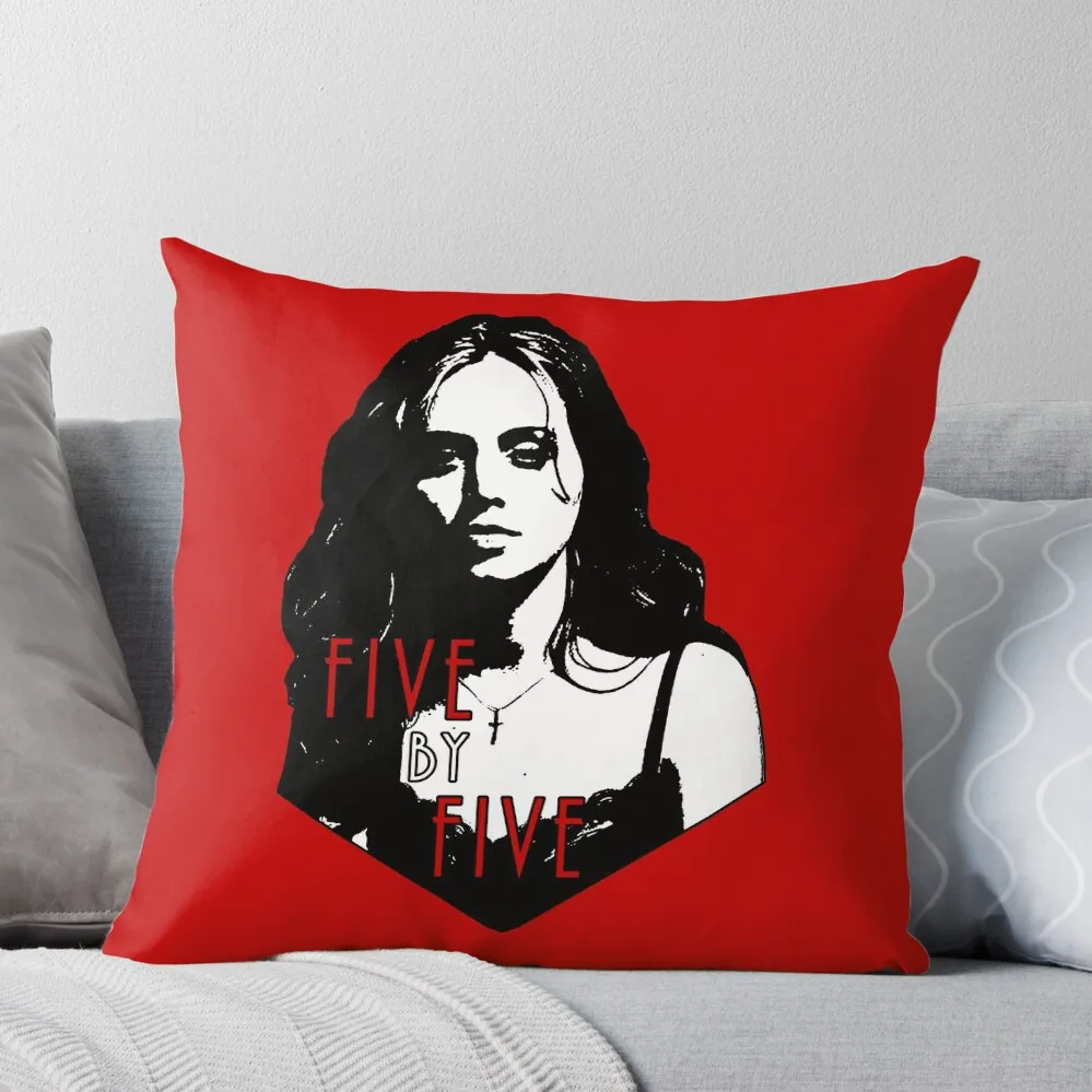 

FAITH LEHANE: five by five Throw Pillow luxury home accessories Decorative Sofa Cushion