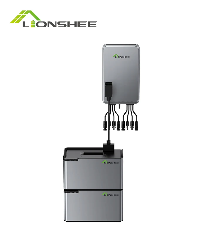 LIONSHEE-sistema de almacenamiento para balcón, microinversor Solar PVhub inteligente con batería de litio, Play and Plug