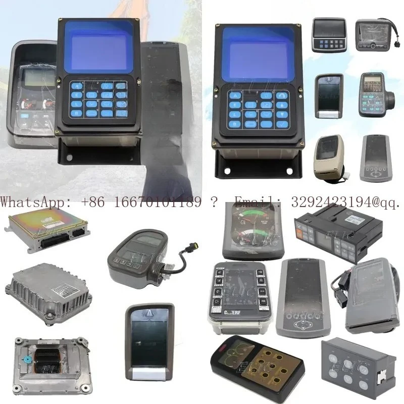 Excavator Electric Parts Lcd Display Control Instrument Panel Screen Monitora Monitor for Sany