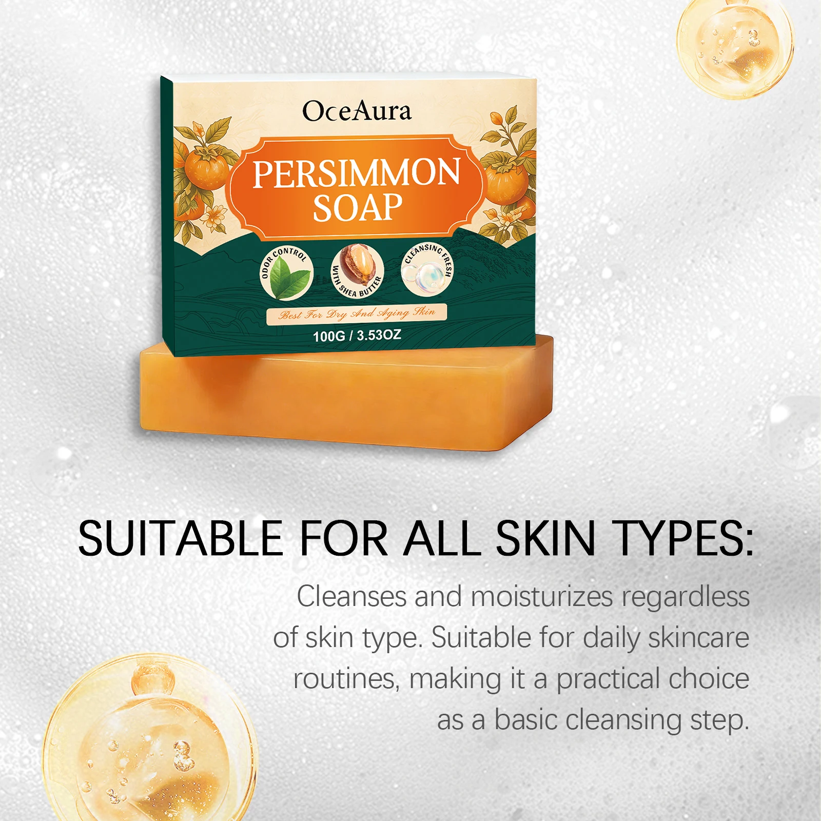 Oceaura Bath Soap Deep Clean D - огляд і ціна Essential Oil Soap