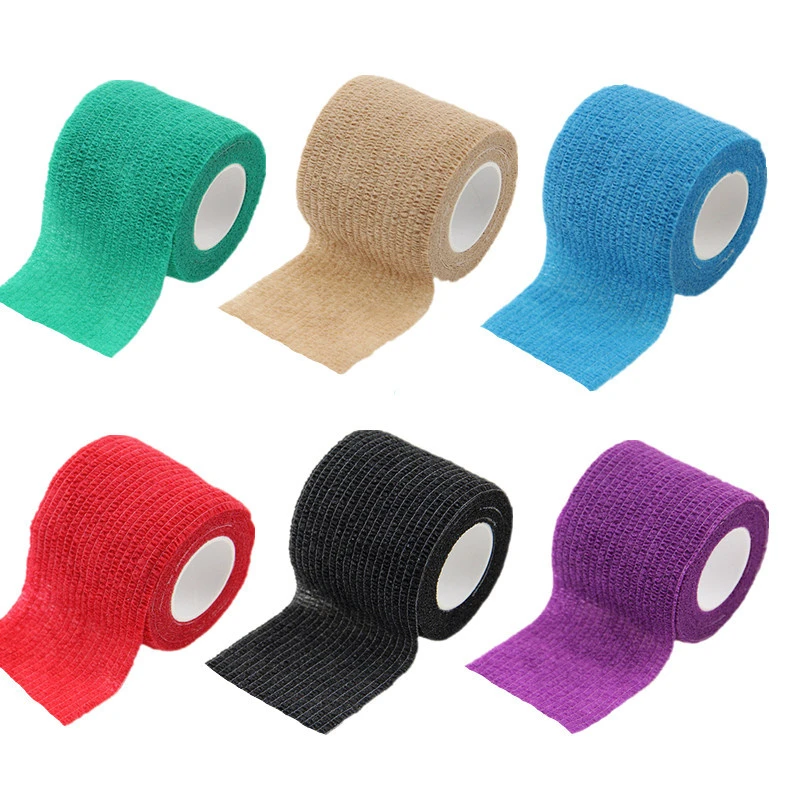 Bandagens de tecidos não tecidos para crianças, Kids Sports Wound Dressing Patch, Bandagens adesivas elásticas para dedo, Braço, Bandagem para perna