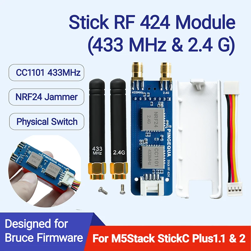 M5Stack StickC Plus Development Board with 3D Case