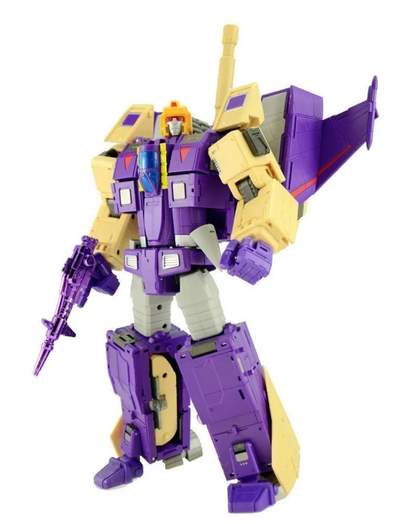 【En stock】juguete transformado DX9 D08 D08 Lightning modelo de tanque de avión de tres cambios robot móvil juguete colección de regalo