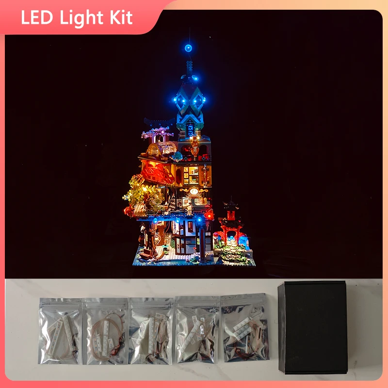 led light ninjago city gardens light kit