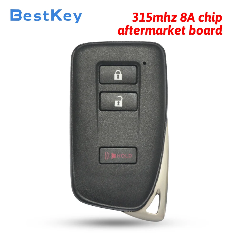 Best Key Smart Remote Key 3 Button 315MHz 8A Chip FCC HYQ14FLB PN 89904-78G30 for Lexus NX200T NX300H 2020 2021 Luxury SUV