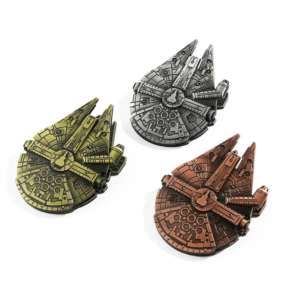 Alien Spacecraft Millennium Falcon Book Clip Vintage Movie Note Book Document Clips Office Supplies Stationery