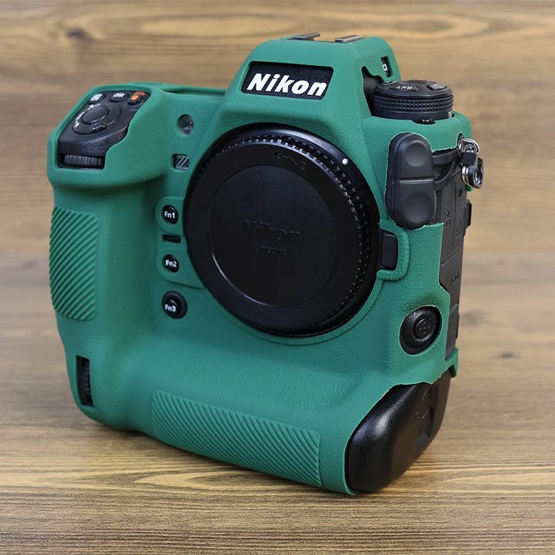 Bolsa de câmera portátil macia, capa de silicone, protetor de capa corporal, design de textura antiderrapante para Nikon Z9