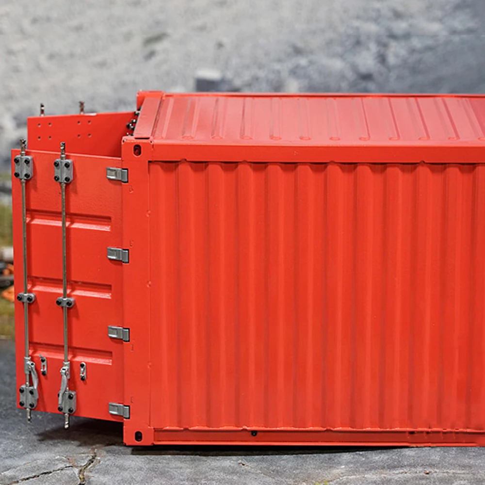 1/14 All Metal Container Container Model High-end Custom Open Door Simulation Container Model Toy