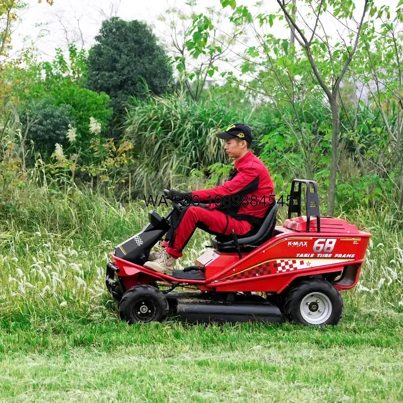 Wmwmnu New Ride on Mower Small Riding Mower Lawn Tractor Zero Turn for Garden