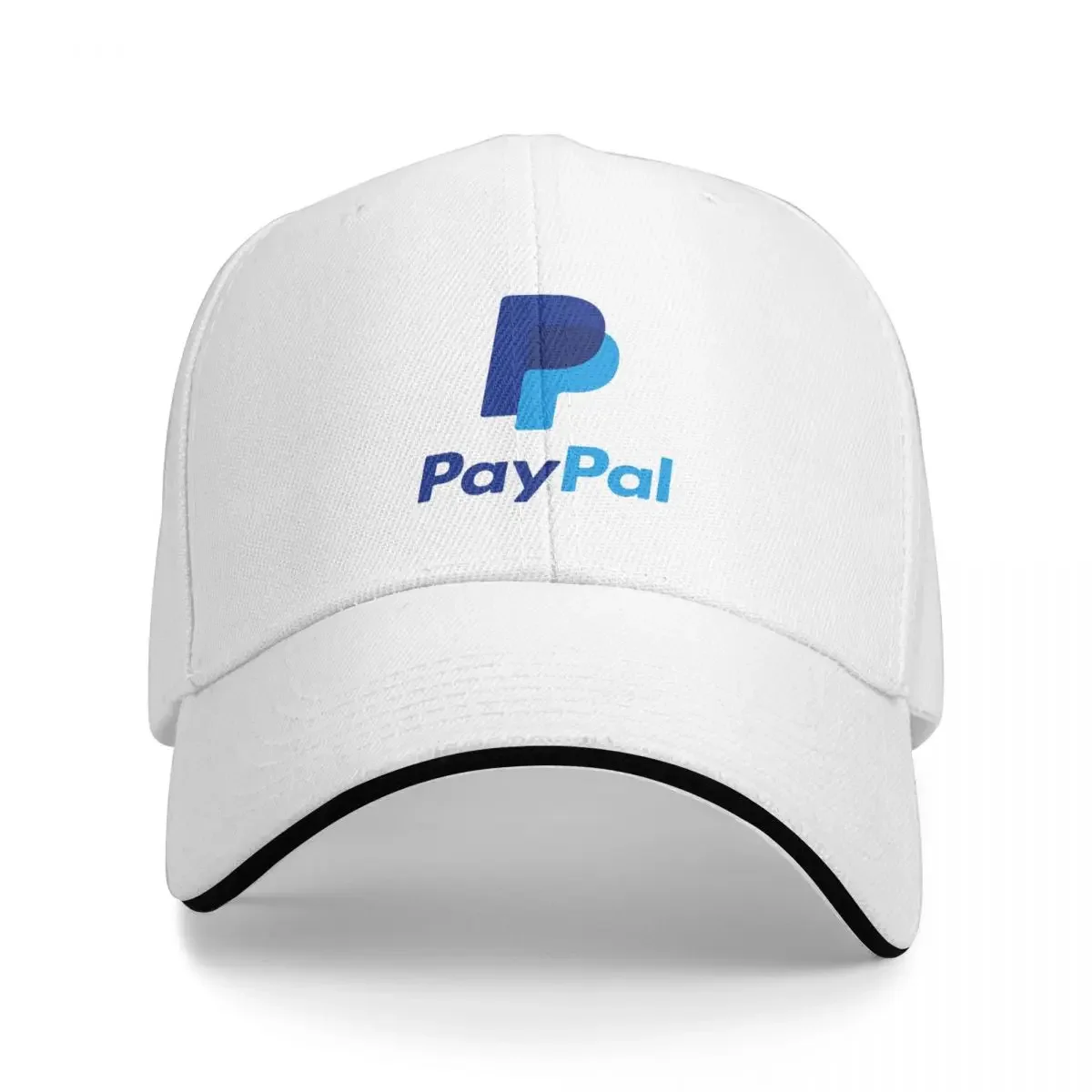 Paypal Logo Cap Fashion Casual Baseball Caps Adjustable Hat Hip Hop Summer Unisex Baseball Hats Customizable Polychromatic