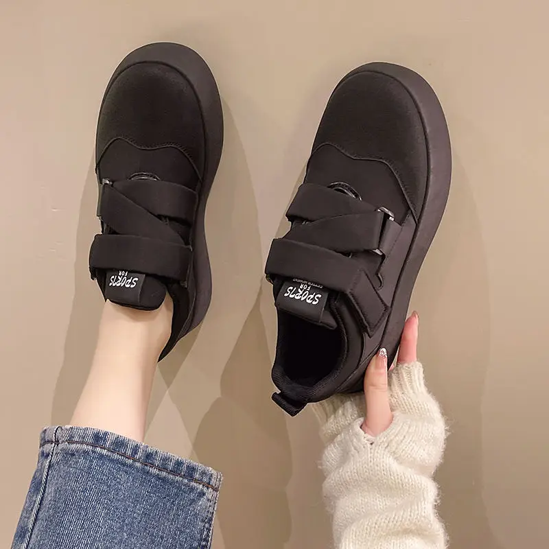 Woman Footwear High on Platform Shoes for Women Sports Off White Round Toe Sneakers Athletic Designer Original Shoe 39 Light A H