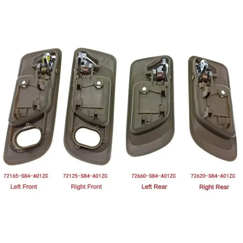 Car-Styling Chroming Beige Car Interior Door Handle for Honda Accord 1998 1999 2000 2001 2002 CG1 CG5 CF9 Car Accessories