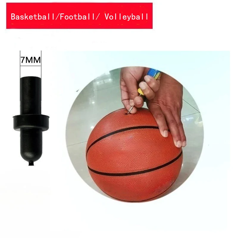 Buse de basket-ball universelle, 4 pièces, buse de remplacement, réparation de fuite d'air, noyau de Valve gonflable, basket-Ball, Football, volley-Ball