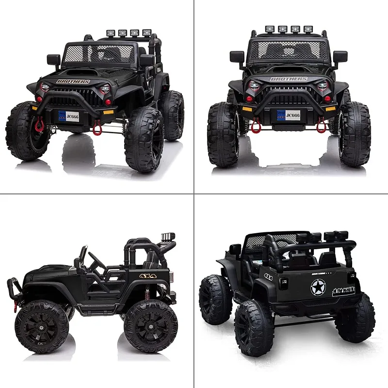 2 Seater Ride On Car for Kids Ride On Truck w/Remote Control