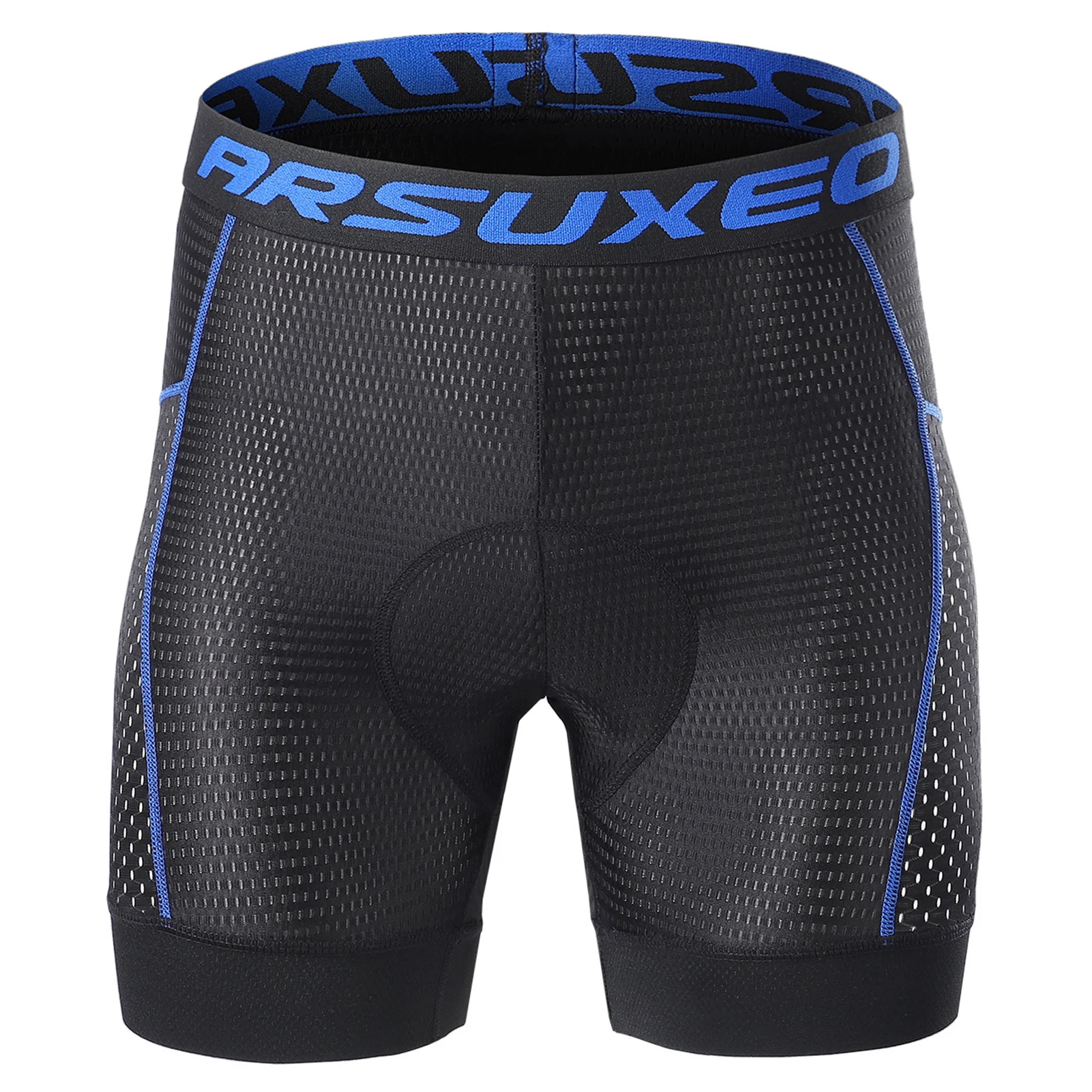 Arsuxeo Männer Fahrrad Unterwäsche Shorts 5d Gel gepolstert schnell trocknen MTB Fahrrad Fahrrad Reit shorts Mann Radfahren Maillot Rad hosen – Detail 15