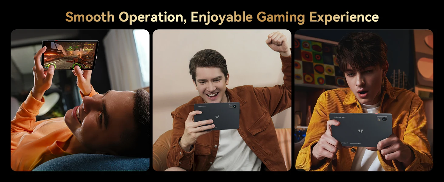 Headwolf TiTan1 4G LTE Tablet 8.8 Inch Dual SIM 12G+256GB 7200mAh Android 15 Gaming Tablet MTK Dimensity 8300