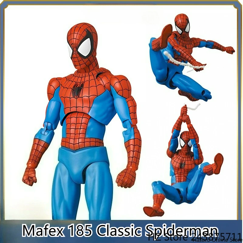 

CT Toys Classic MAFEX185 Аниме-фигурка Человека-паука Майлз Моралес 2099, фигурка Человека-паука, игрушки, подарок для детей (версия США)