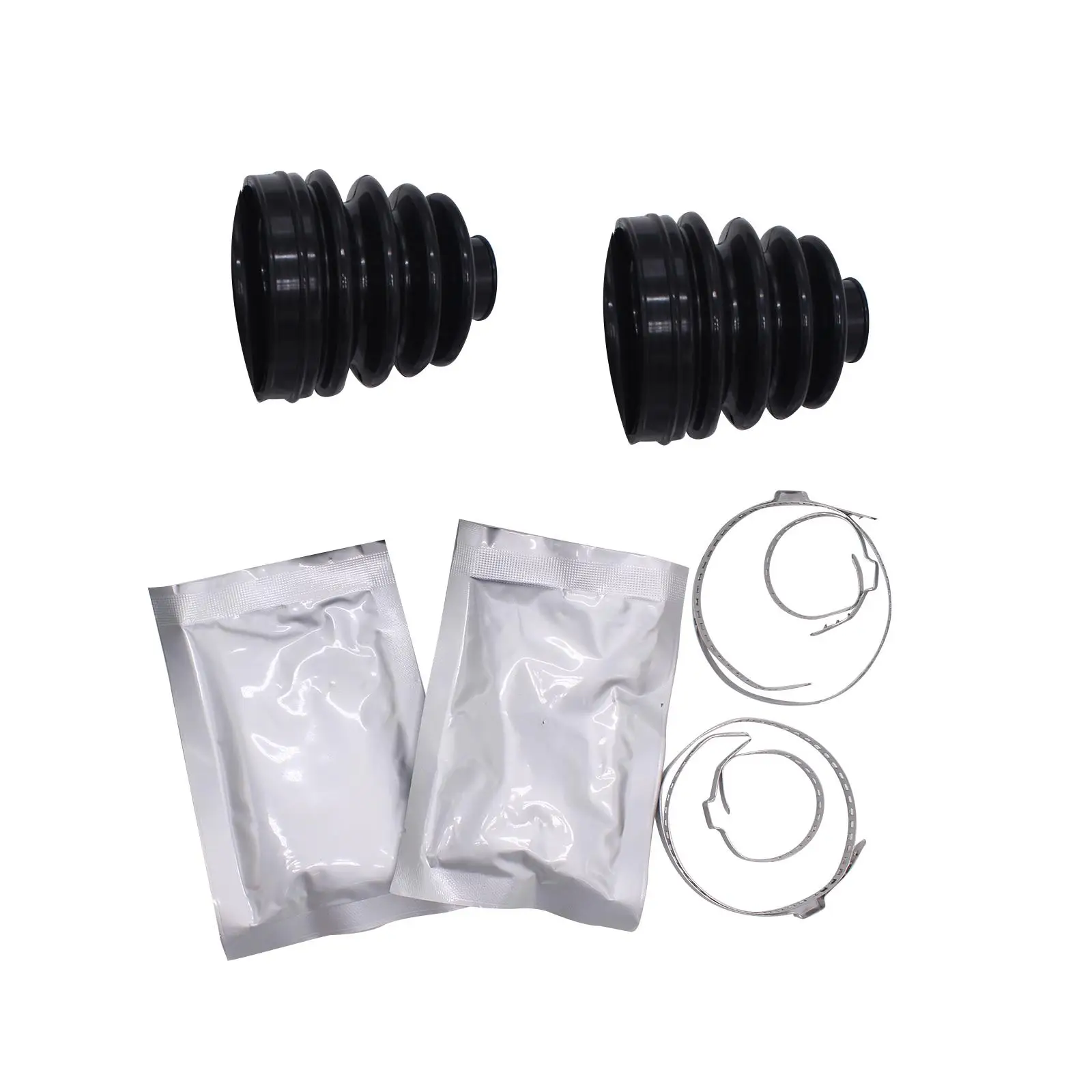 Rubber Rear Axle CV Boot Kit Universal Fit for Polaris Sportsman 500 4x4 RZR 1000 XP ATV Maintenance Accessories