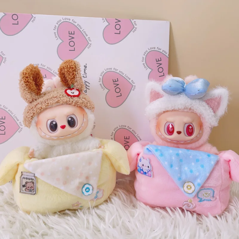 

Подарочный набор одежды для куклы Labubu для 15-17 см Ropa 3,0 Labubu V1 V2 V3, одежда для сидения, аксессуары для вечеринок