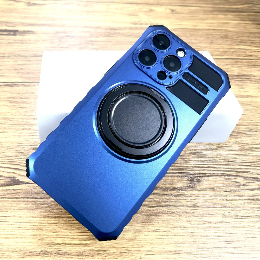 高級耐衝撃アーマーケース iPhone 16 15 14 13 12 11 プロマックス 16Pro 耐衝撃/落下 Magsafe ワイヤレス充電男性カバー