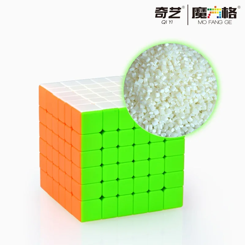 QiYi Qifan S2 6X6X6 Magic Tốc Độ Qiyi Cube Stickerless Chuyên Nghiệp 6X6 Chơi Đồng Giáo Dục đồ Chơi Dành Cho Trẻ Em Tặng Qiyi