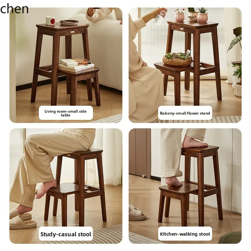 Yxy Solid Wood Ladd…