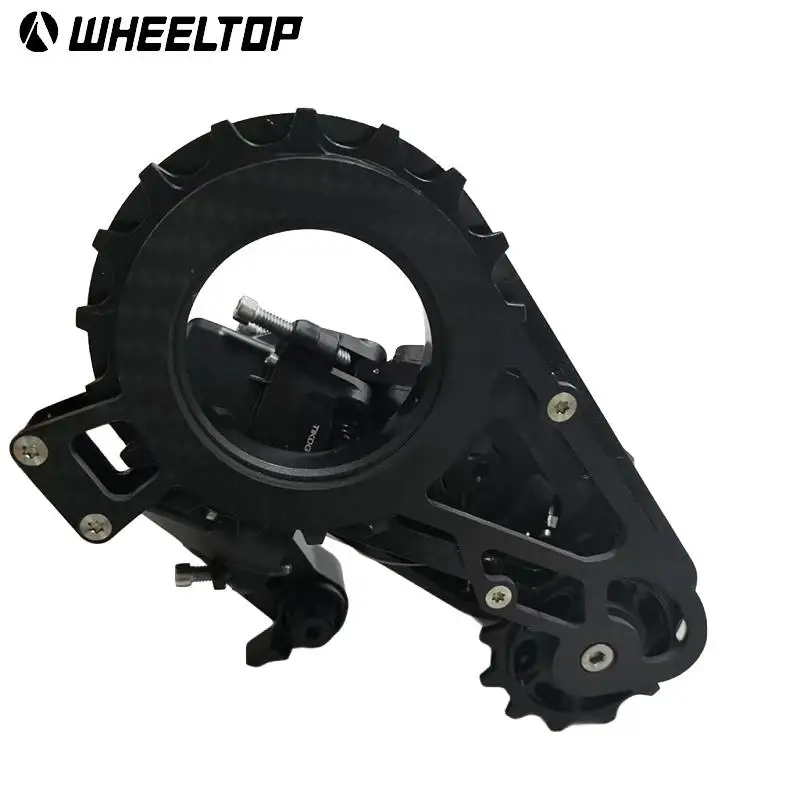 WHEELTOP EDS TX Kabelloses Elektronisches Rennrad-Gruppenset Carbon-Schalthebel Hydraulische Scheibenbremse Großes Riemenscheiben-Schaltwerk – Detail 11