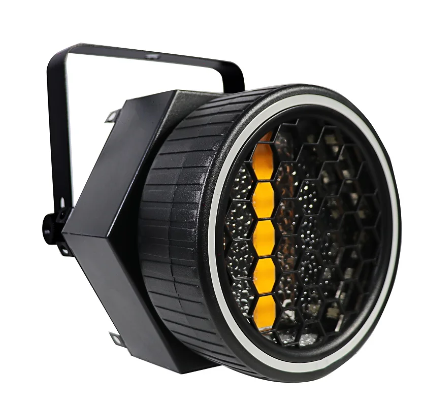 

Indoor Stage Retro Wheel Light Single Head Matrix Splicing LED Light RGB Gradient Jump Strobe Lamp DMX Control for Pub Bar Wash