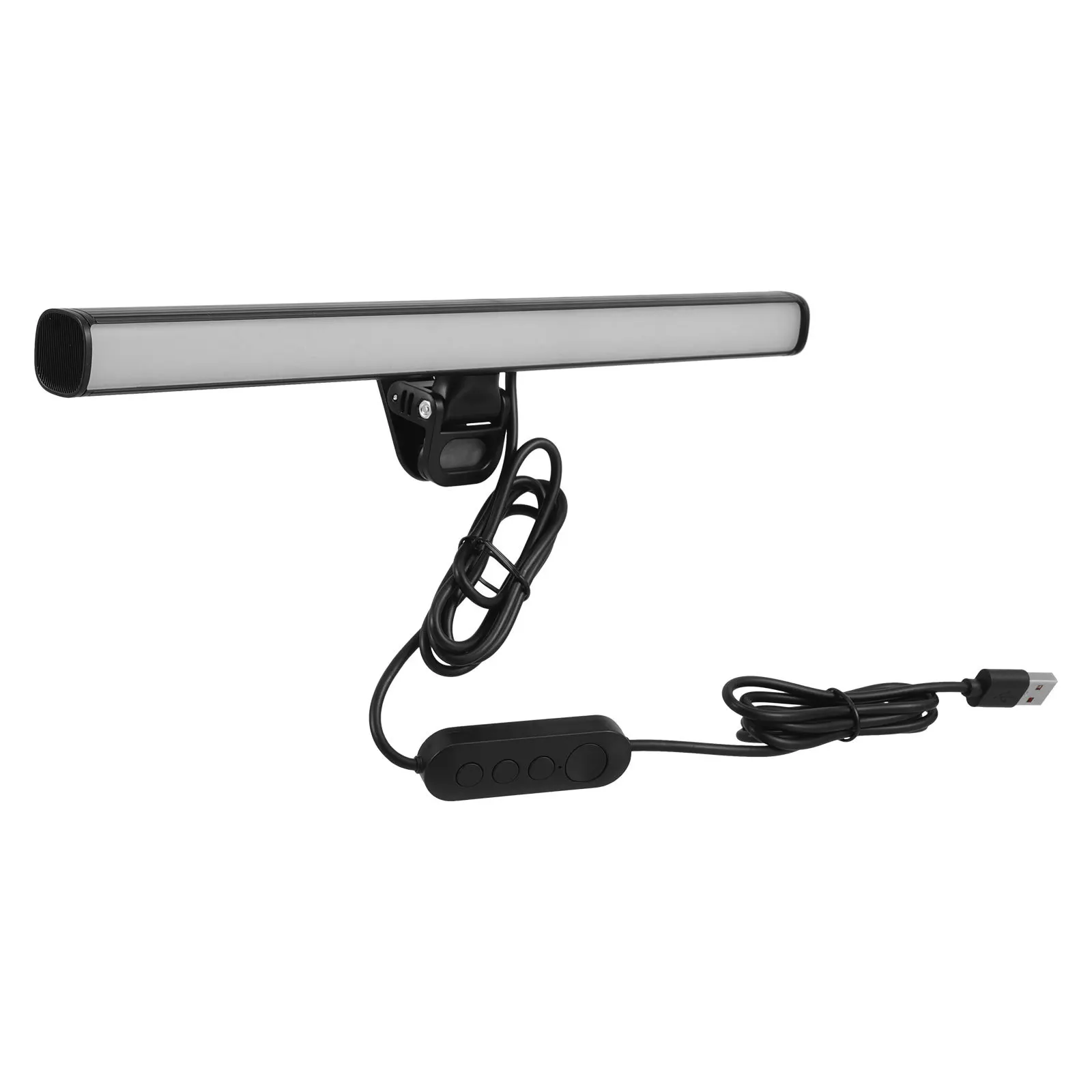 컴퓨터 모니터 노트북 USB 작업 연구 독서등 휴대용 눈부심 방지용 LED 스크린 눈 보호 램프 바 조광 가능