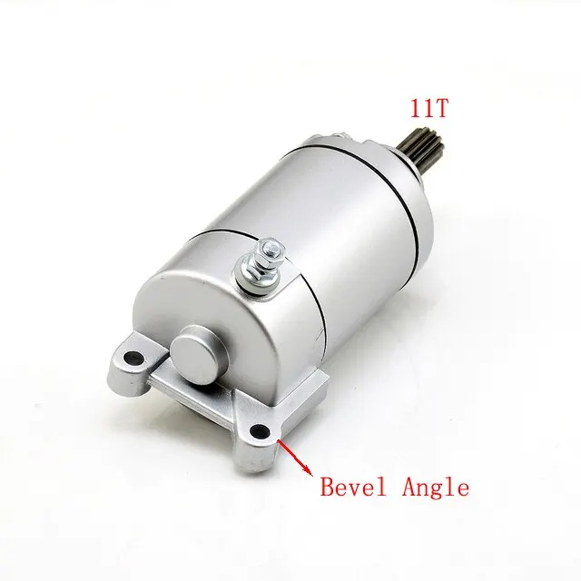 

11T Starter Motor 11Teeth Motorcycle For CB200 CB250 250Cc 200CC CQR250 KAYO T4 K5 Engine For LONGCIN MX6 For Zongshen Pit PRO