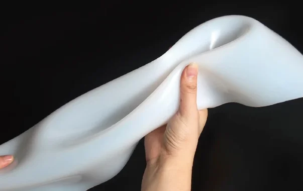White High Temp Silicone Pad Industrial Shock Absorbing Rubber Gasket 0.5 1 2 5mm Thick Soft Sheet